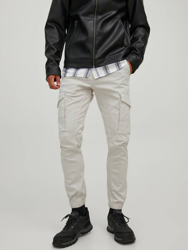 Jack&Jones Byxor Paul moonbeam - Byxor för herrar - 135191 - 1