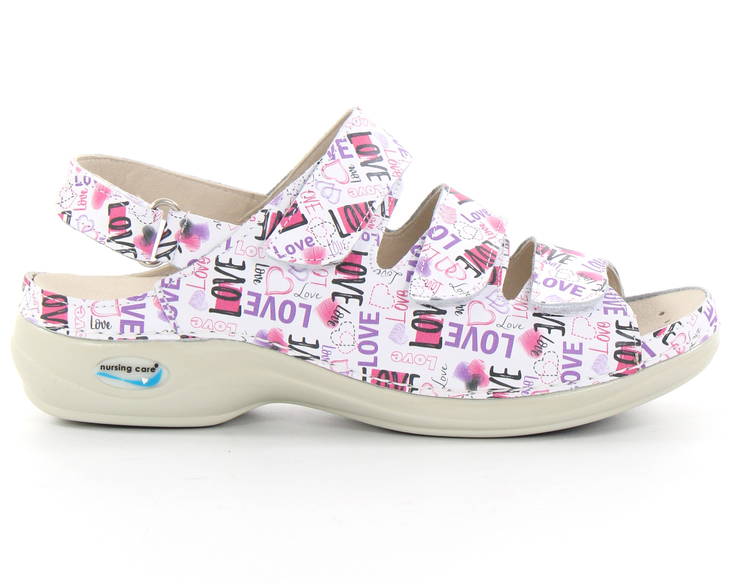 Maskintvättbara sandaler läder love - Arbetsskor för damer - 126981 - 1