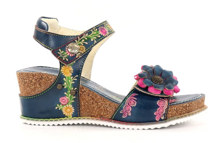 Laura Vita Sandaler Bonito 03 jeans - Sandaler för damer - 135411 - 1