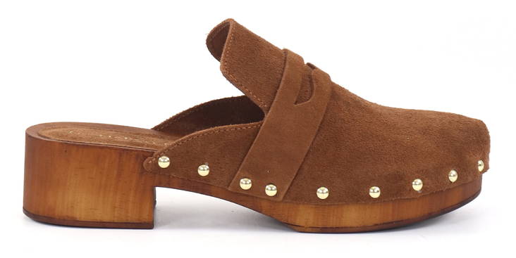 Marco Tozzi dam Slip-ins i läder 27247-28 Cognac - Slip-ins för damer - 130361 - 1