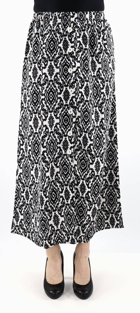 Only Kjol nova lux vit/Ikat - Kjolar - 128461 - 1