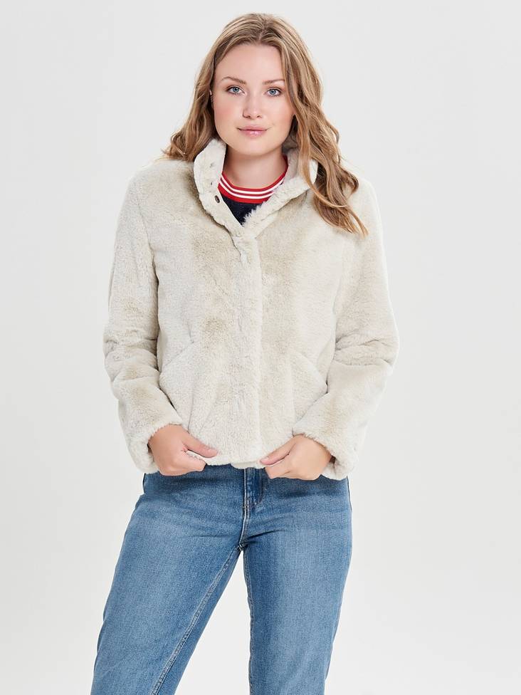 Only Jacka Vida faux fur - Lätta jackor för damer - 126801 - 1