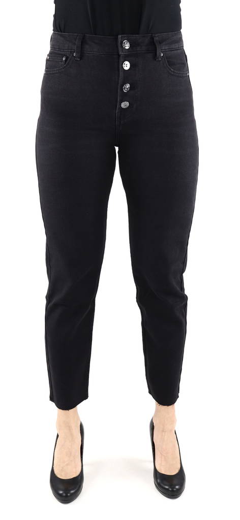 Only svarta dam jeans, hög midja Emily Life hw st - Jeans för damer - 129631 - 1