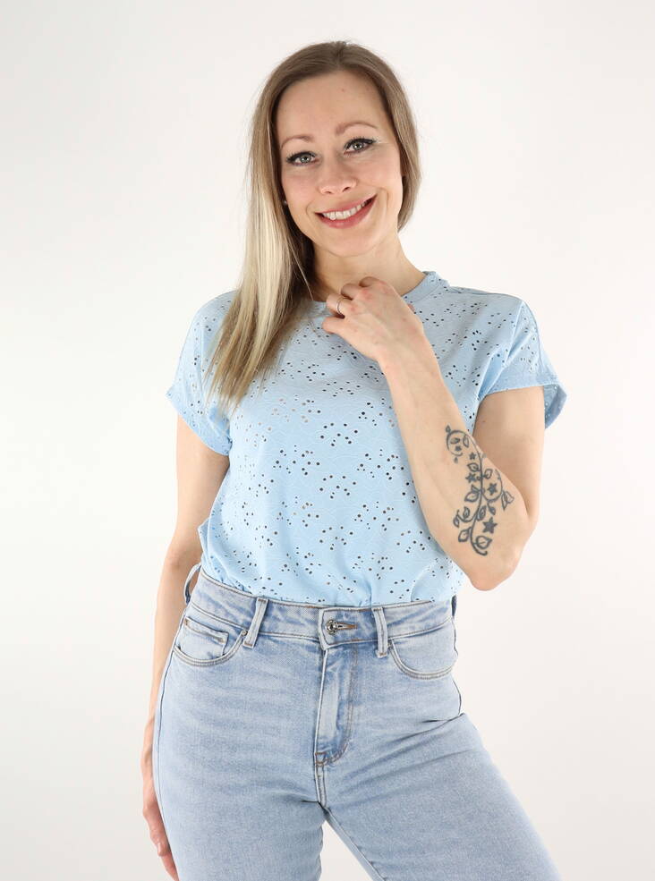 Only dam t-shirt clear sky - T-shirts för damer - 136041 - 1
