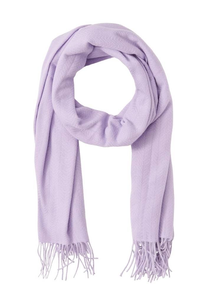 Pieces Halsduk Kial new long purple rose - Halsdukar för damer - 132381 - 1