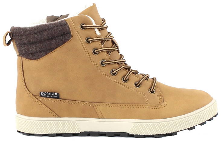 Polecat Sneakers med hög skaft 430-3957 gul - Stövletter och kängor för herrar - 129071 - 1