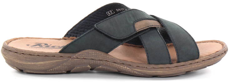 Rieker Slip-ins 22096-14 blå - Sandaler för herrar - 126471 - 1