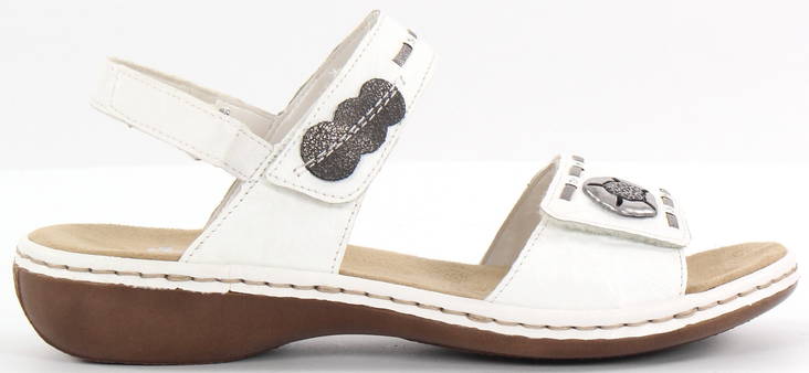 Rieker Sandaler 65972-82 vit - Rieker sandals - 128771 - 1