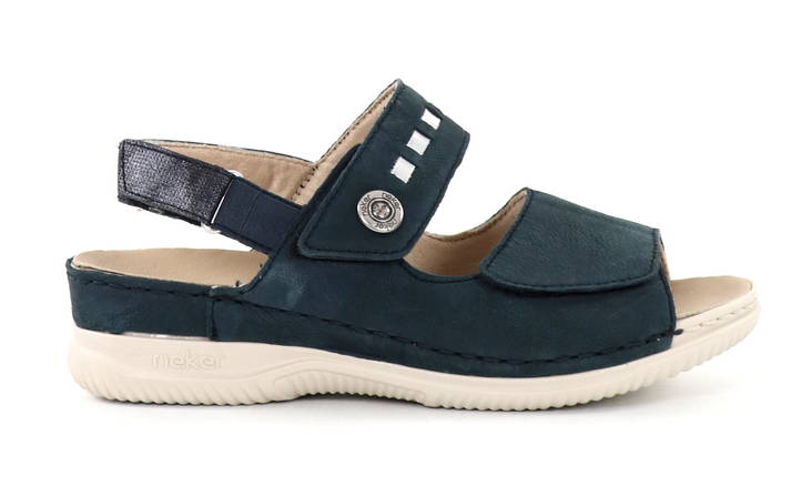 Rieker damsandaler V7473-14 blå - Rieker sandals - 135651 - 1