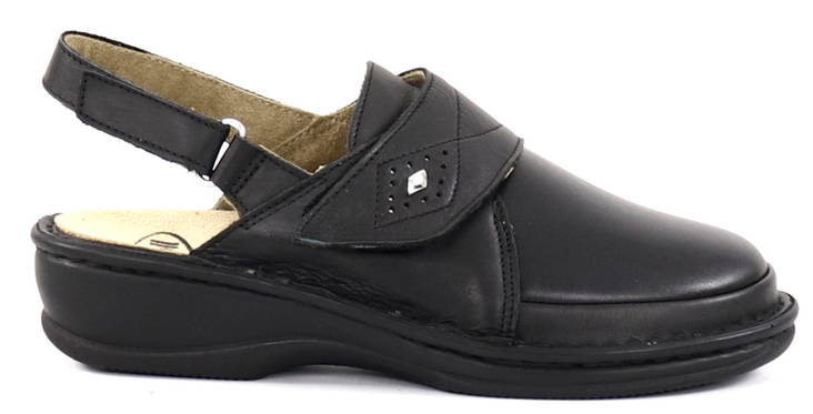 Scholl dam arbetsskor läder Roberta B/S svart - Arbetsskor för damer - 129691 - 1