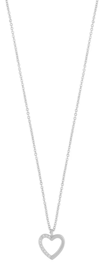 Snö of Sweden Halsband Brooklyn silver/klar - Halsband - 135301 - 1