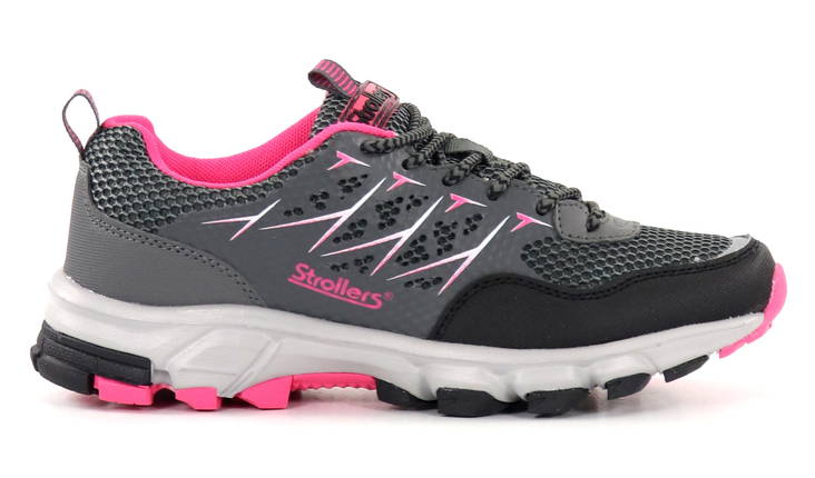 Strollers dam sneakers ZA202001 fuxia/svart - Löparskor för damer - 135181 - 1