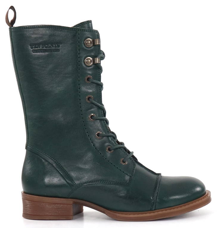 Ten Points Ankelboots Pandora 60005 botanisk grön - Stövletter och kängor för damer - 134001 - 1