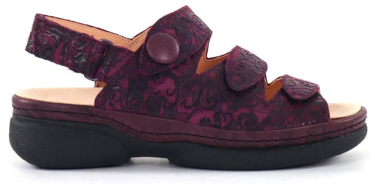 Think! Sandaler Cambio lila - Breda läst arbetsskor - 134031 - 1