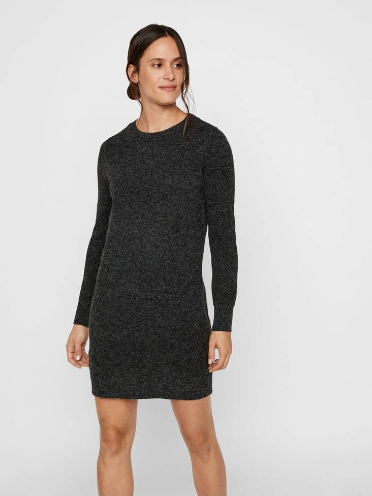 Vero Moda Stickad klänning Doffy svart - Stickat för damer - 131711 - 1