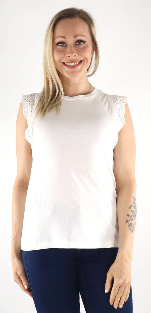 Vero Moda damtopp Holly snövit - Toppar för damer - 133881 - 1
