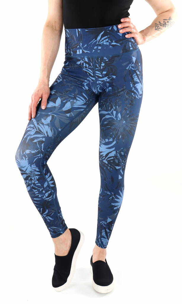 Only Play träningsbyxor för damer Jam-Palm marinblå - Sport tights för damer - 136111 - 1