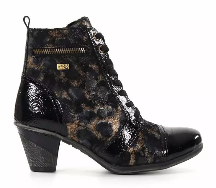 Rieker Remonte vattentäta ankelboots för dam D8797-91 metallic - Rieker ankelboots - 136601 - 1