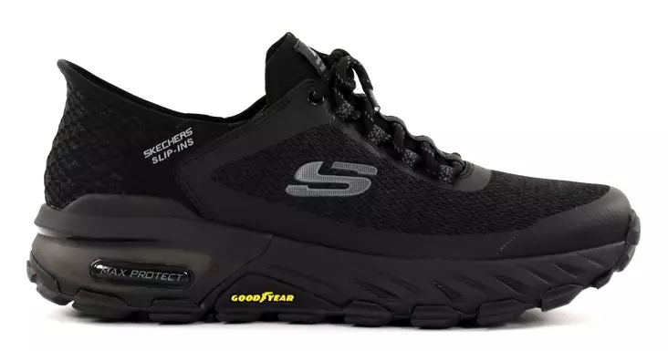 Skechers herrsneakers 237309/BBK MAX PROTECT - MONTERING svart - Sneakers för herrar - 137041 - 1