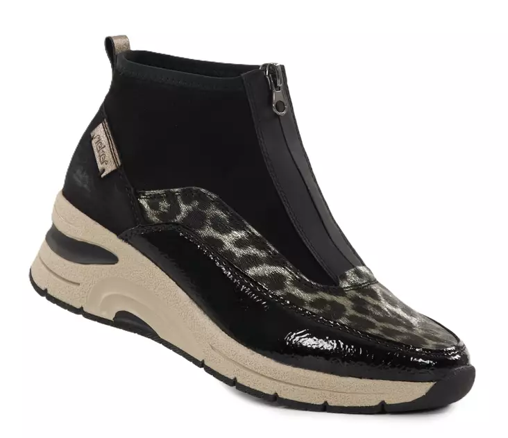 Rieker damkilskor/ankelboots N9362-00 svart - Rieker ankelboots - 139011 - 1