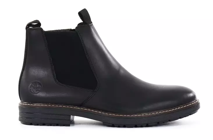 Rieker herr ankelboots i äkta läder 33180-00 svart - Stövletter och kängor för herrar - 139171 - 1