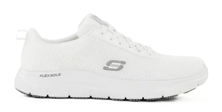 Skechers Work Herr Arbetsskor 77125EC/WHT FLEX ADVANTAGE SR - BENDON Vit - Arbetsskor för herrar - 139341 - 1