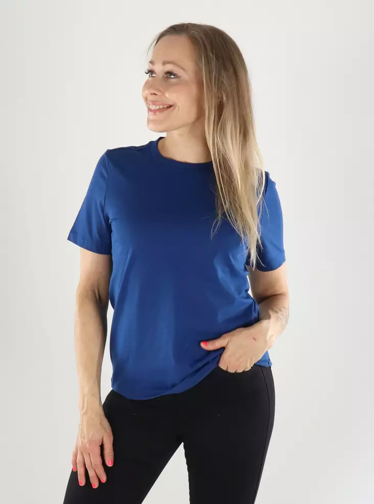 Vero Moda T-shirt Marinblå Peony - T-shirts för damer - 141331 - 1