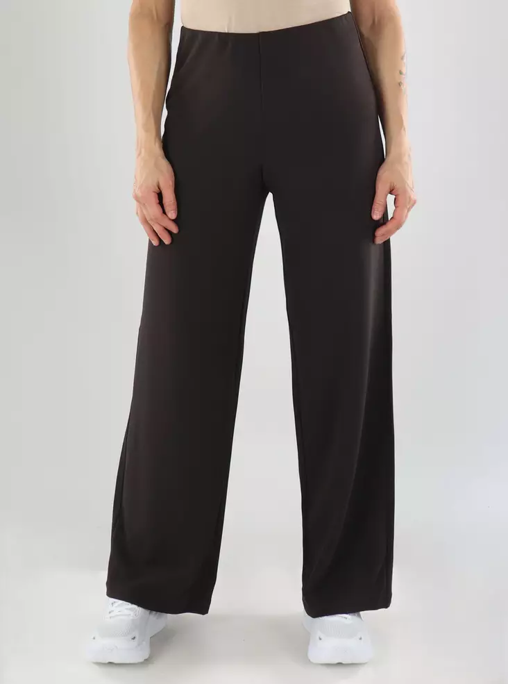 Only Pants MW WIDE PANT chokladtårta - Byxor för damer - 141521 - 1