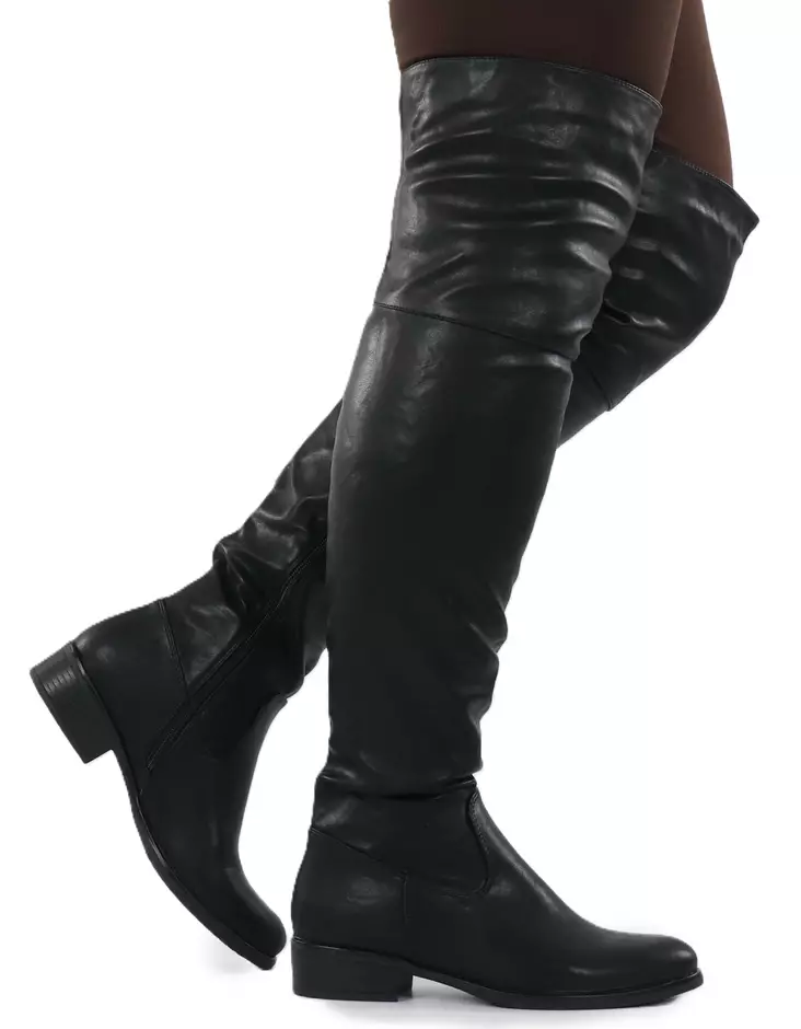 Migant Over-the-Knee Boots A925-148 Svart - Stövlar för damer - 141991 - 1