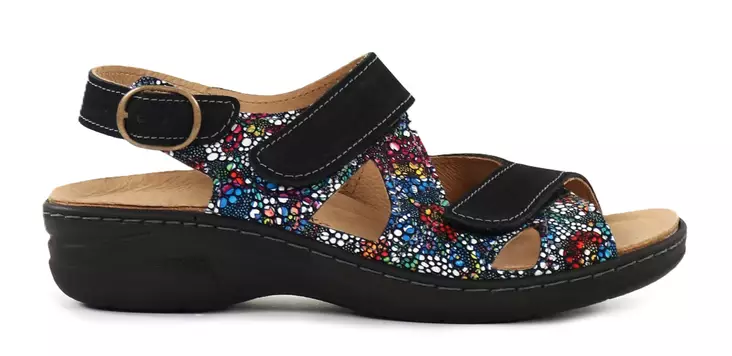 Belvida damsandaler 31007 svart/mix - Arbetsskor för damer - 139291 - 1