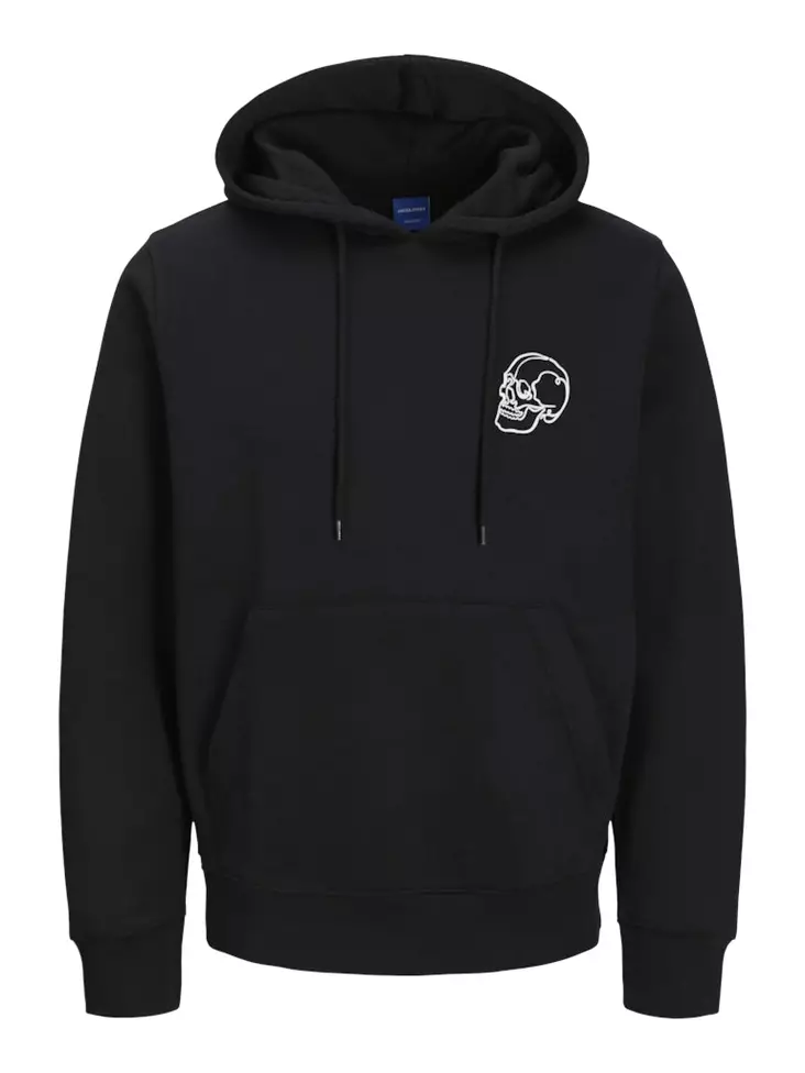 Jack&Jones hoodie herr svart - Huvtröjor för herrar - 137461 - 1