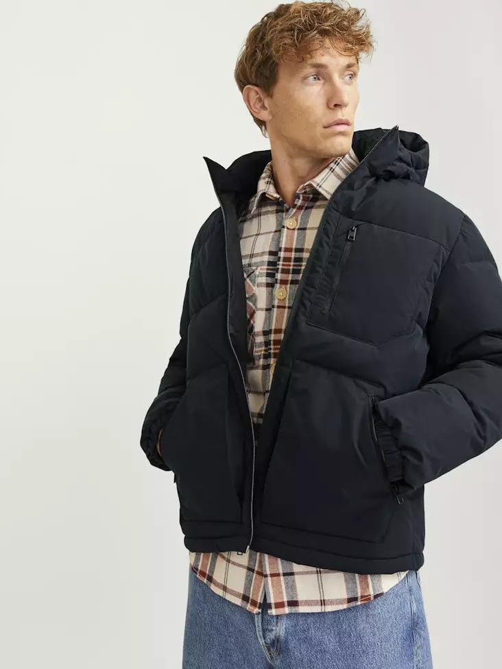 Jack&Jones vinterjacka för herr Puffer mörk marinblå - Jackor och parkas för herrar - 137451 - 1