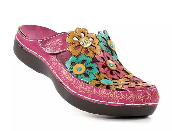 Laura Vita dam Mules Bicllyo 16 lila - Slip-ins för damer - 138181 - 1