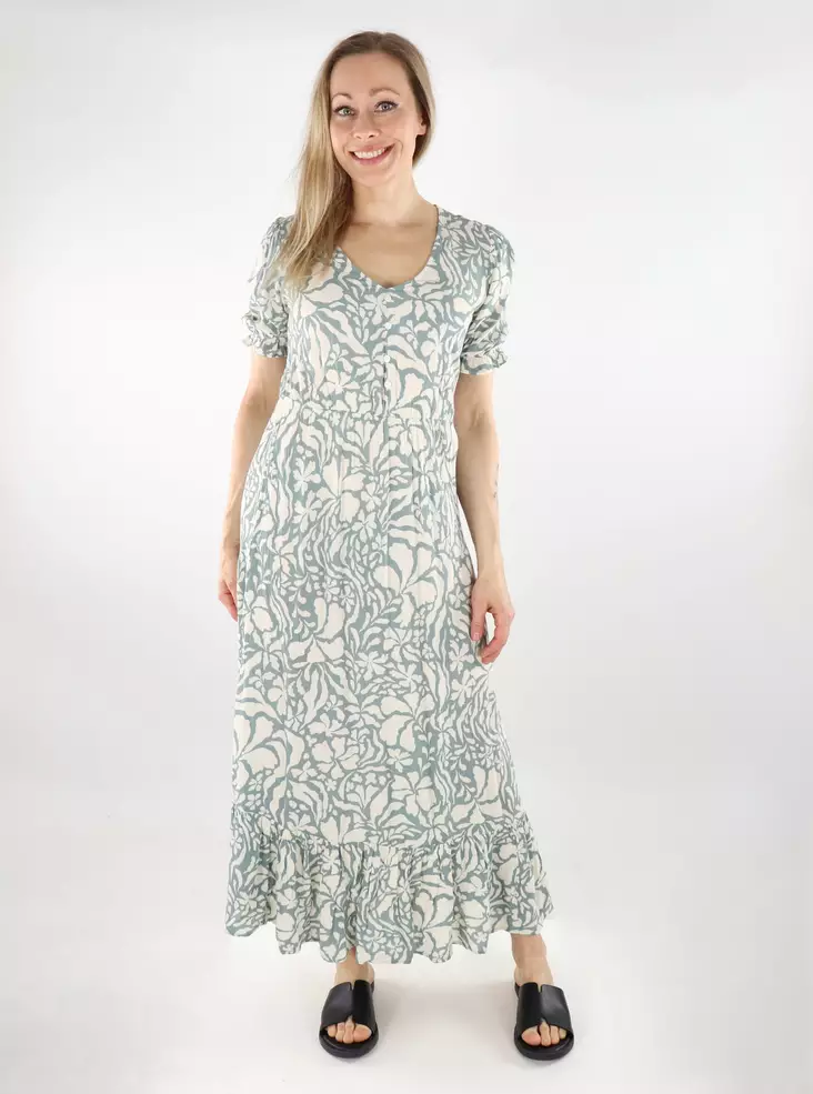 Only långklänning Lång chinois grön/narri - Klänningar och tunikor - 138731 - 1