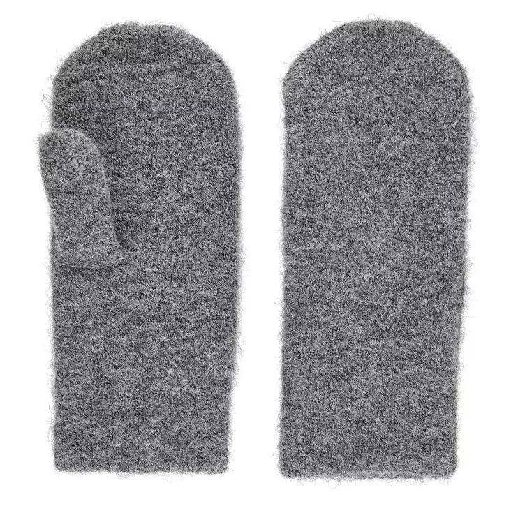 Pieces Stickad Vantar fleecefoder Berta - Accessoarer för damer - 129051 - 1