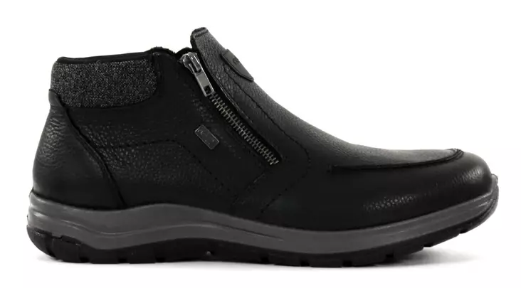 Rieker ankelboots i läder 03660-00 svart - Stövletter och kängor för herrar - 137401 - 1