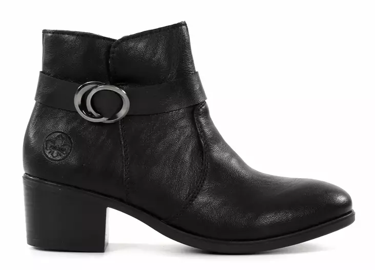 Rieker Ankelboots dam 73975-00 svart - Rieker ankelboots - 137141 - 1