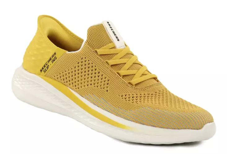 Skechers herrsneakers med bred läst 210810/GUL SLADE - QUINTO gul - Sneakers för herrar - 140541 - 1