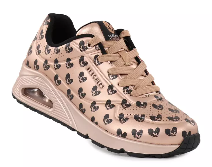 Skechers damsneakers 190006/RSGD UNO - LIVE COLORFULLY roséguld - Skechers sneakers - 140431 - 1