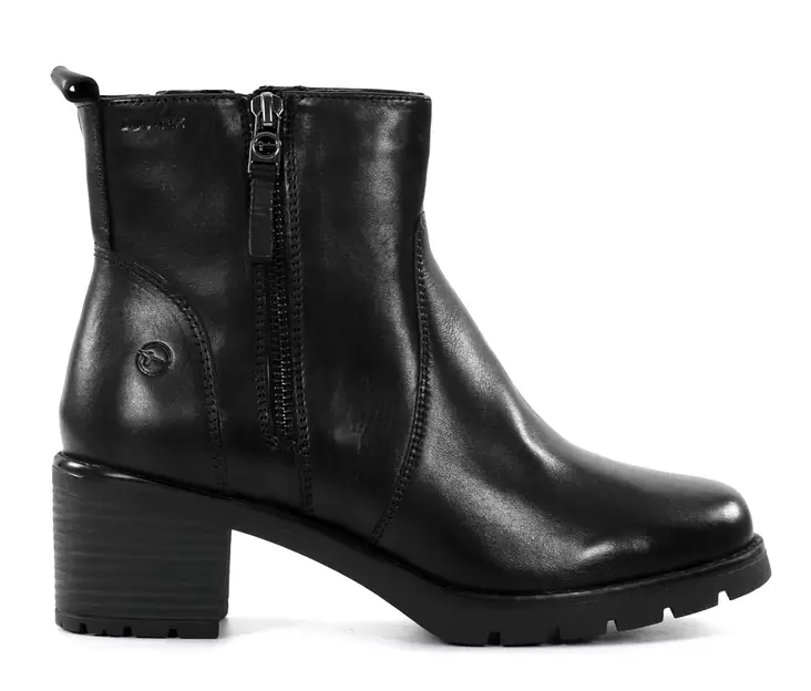Tamaris Comfort ankelboots i läder 86407-43 svart - Tamaris ankelboots - 137501 - 1