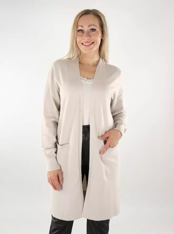 Vero Moda damkofta Öppen moonbeam - Stickat för damer - 136841 - 1