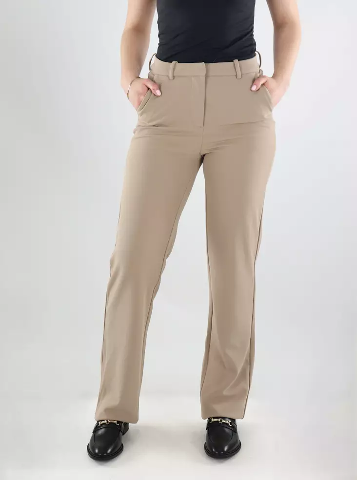 Vero Moda raka byxor dam MW silver mink - Byxor för damer - 140091 - 1