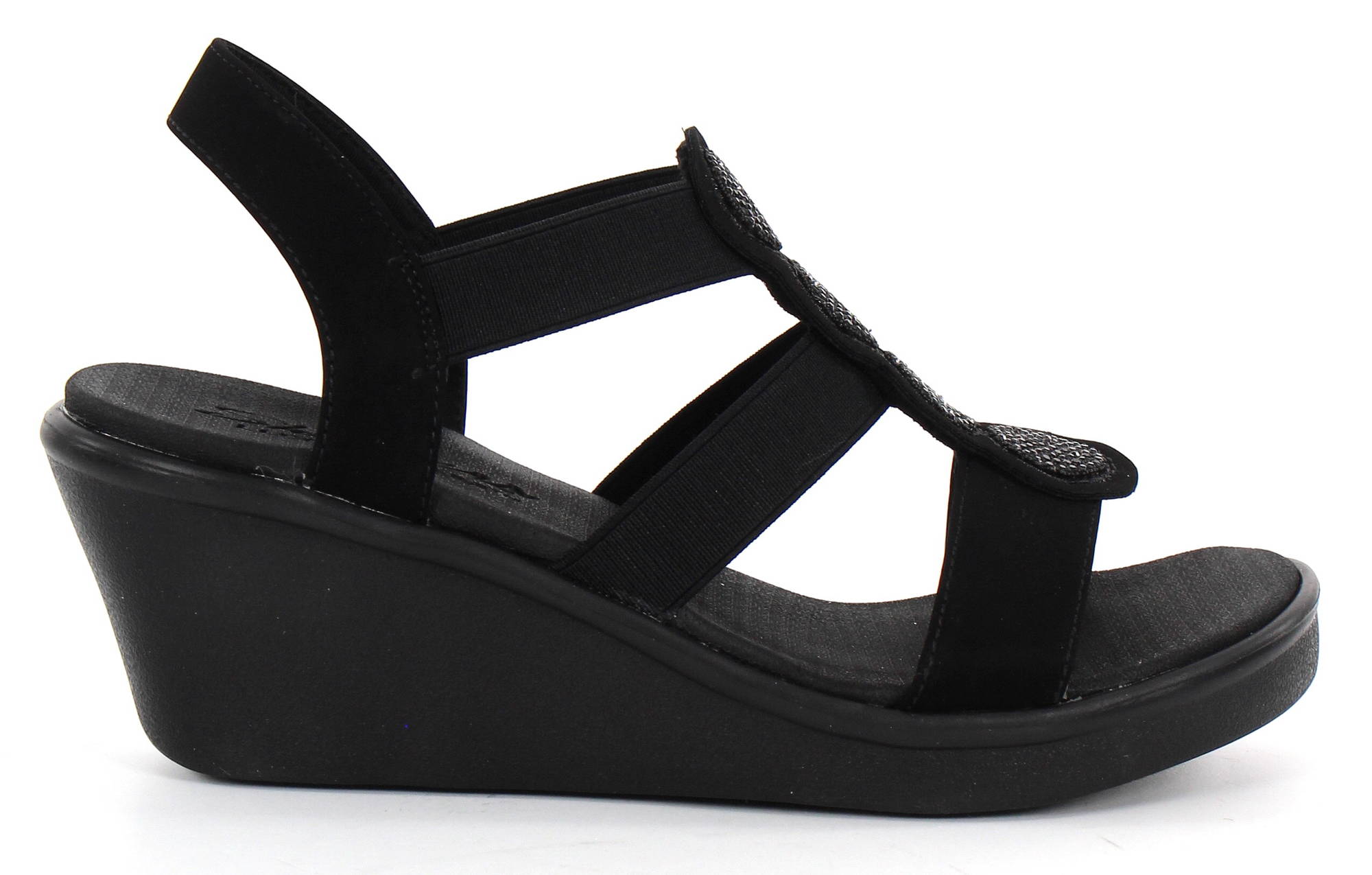 Skechers Sandaler Med Kilklack 119006 Svart Stilettoshop se Webbutik skechers-sandaler-med-kilklack-119006-svart-stilettoshop-se-webbutik