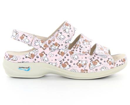 Maskintvättbara sandaler läder dogs - Arbetsskor för damer - 126982 - 1