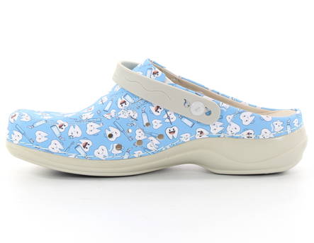 Maskintvättbara arbetsskor läder teeth - Arbetsskor för damer - 126972 - 2