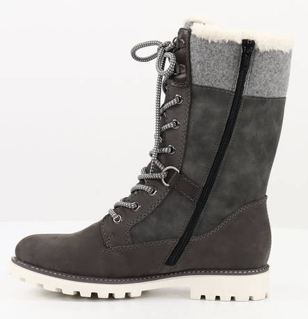 Rieker Remonte dam stövletter med hög skaft D8474-45 grå - Rieker ankelboots - 129522 - 2