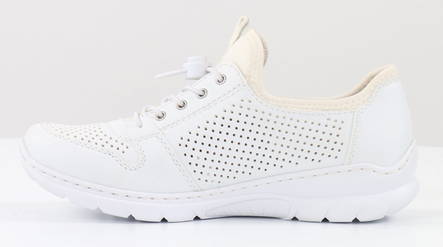 Rieker Promenadskor L3254-80 vit/multi - Rieker promenadskor - 133152 - 2