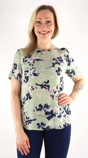 Vero Moda T-shirt dam Menny reseda/Mille - T-shirts för damer - 133572 - 1