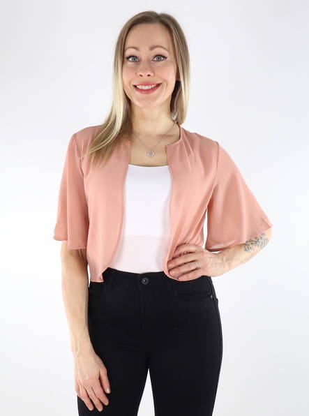 Vila bolero Ullo 2/4 dimmig ros - Boleros för damer - 135132 - 1