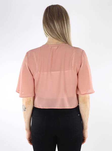 Vila bolero Ullo 2/4 dimmig ros - Boleros för damer - 135132 - 2